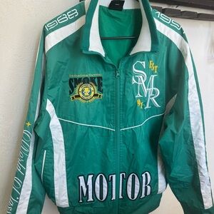 Green Smoke Rise Racing Jacket